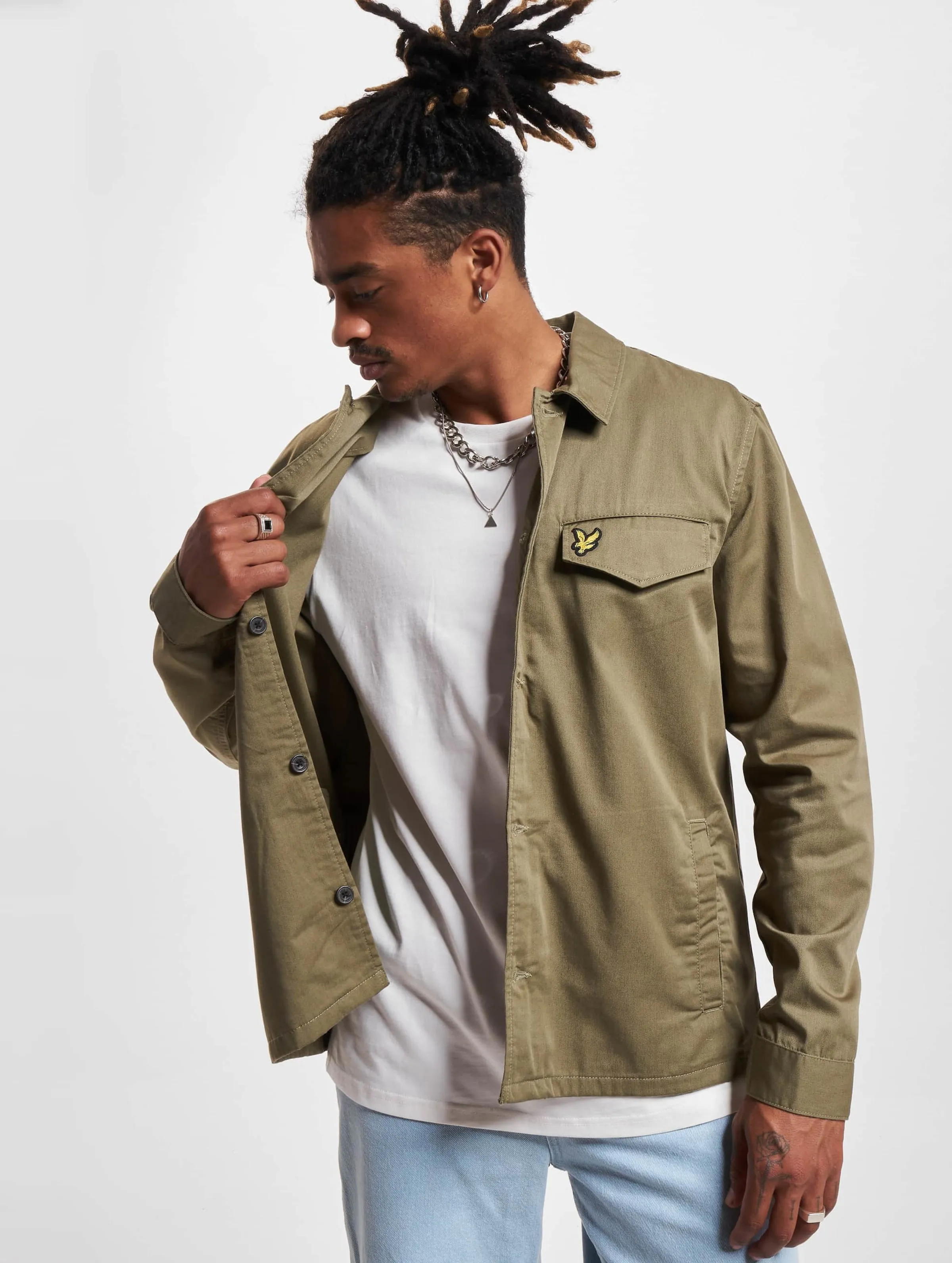 Lyle & Scott Pocketed Overshirt