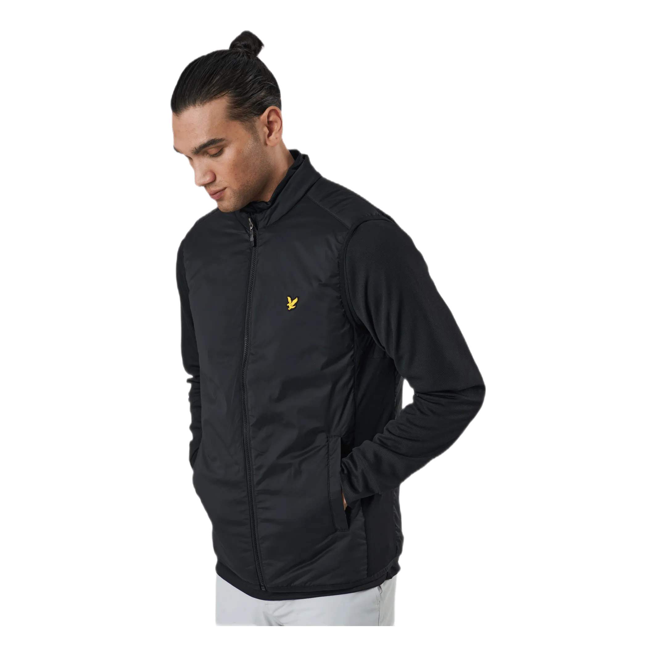 Lyle&scott Golf Gilet Black