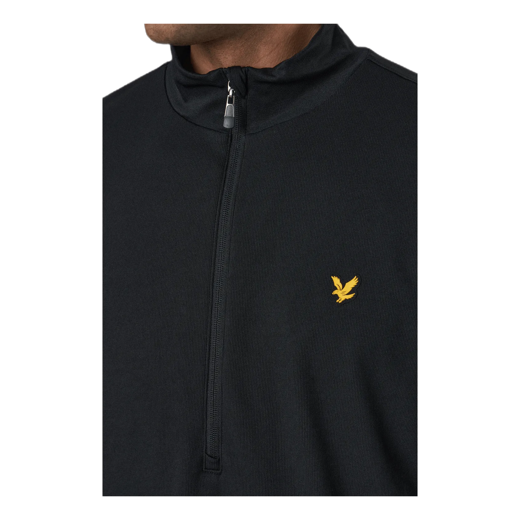 Lyle&scott Windshield 1/2 Zip Midlayer Black