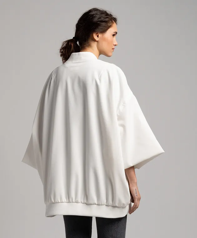 Maison Margiela MM6 White bomber jacket
