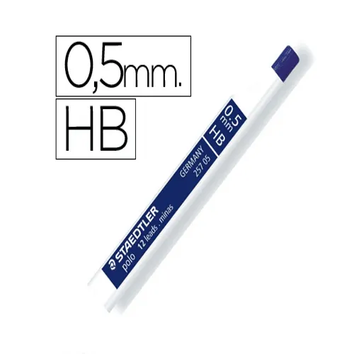 Minas Staedtler Para Portaminas 0.5 Mm HB