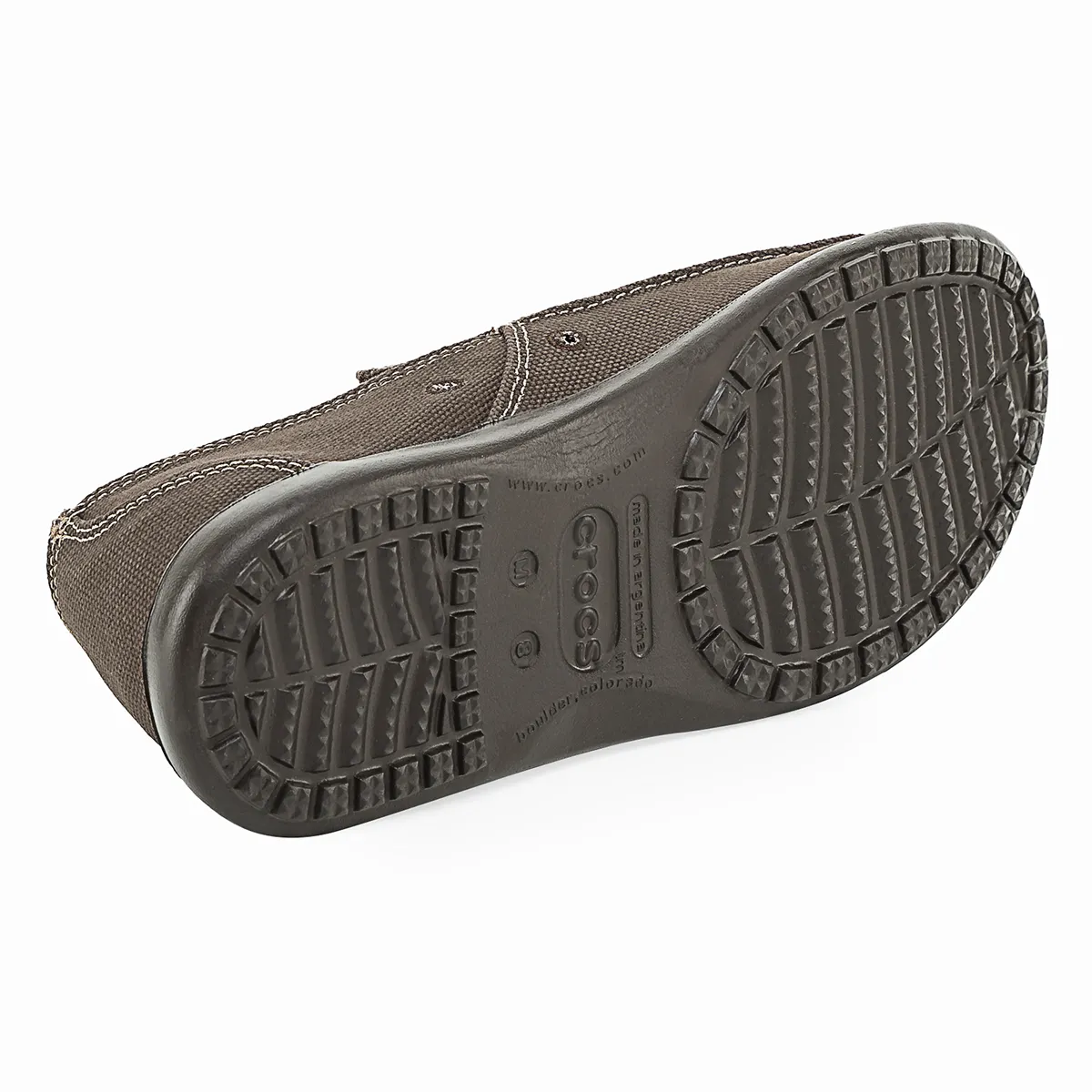 Mocasin Crocs Santa Cruz Clean Cut Loafer Marron