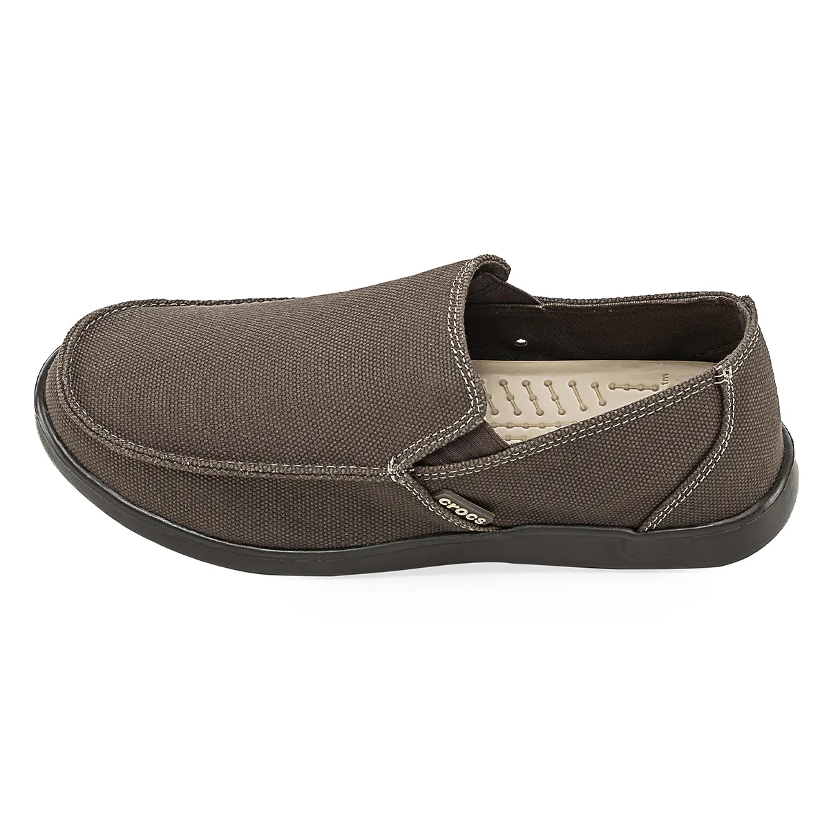 Mocasin Crocs Santa Cruz Clean Cut Loafer Marron