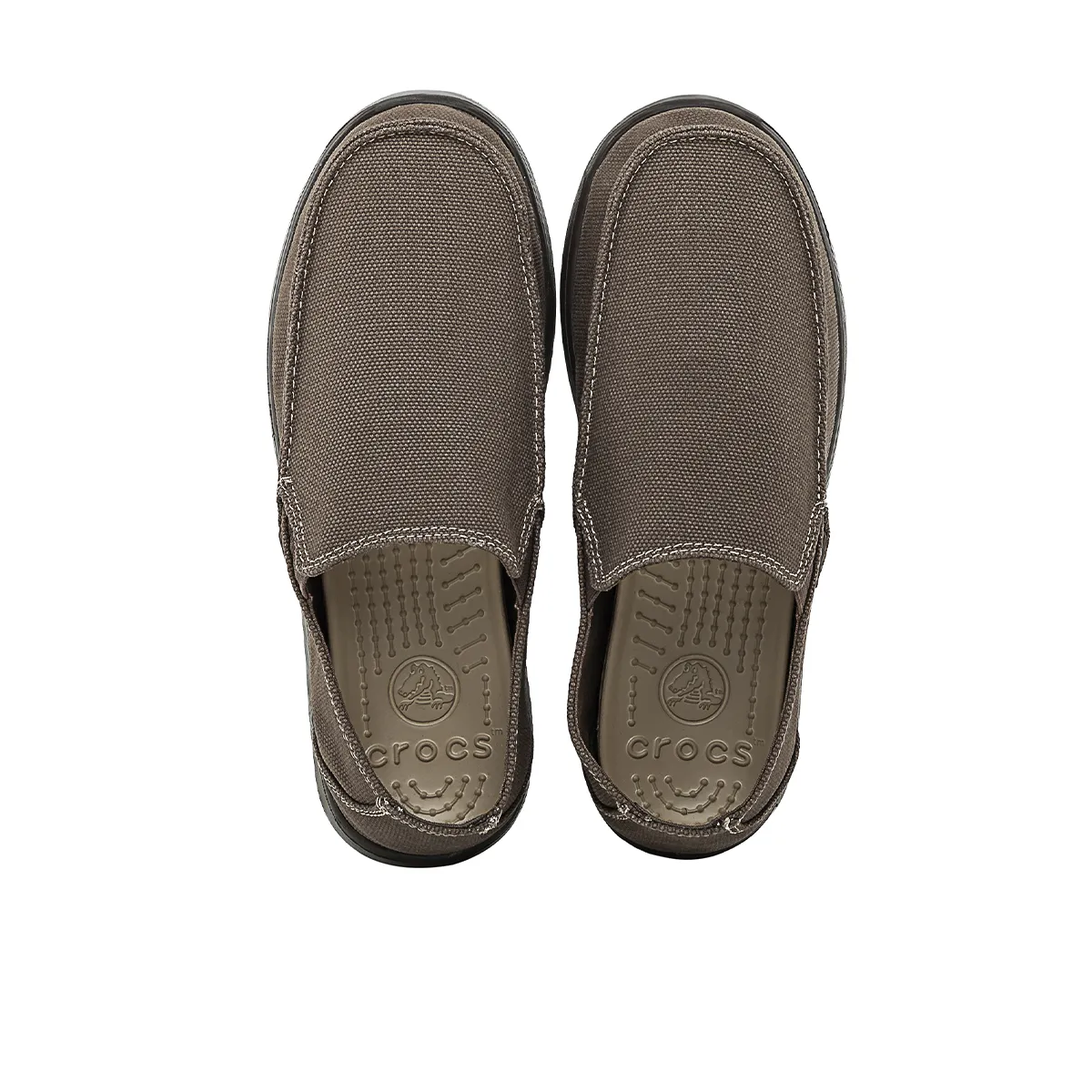Mocasin Crocs Santa Cruz Clean Cut Loafer Marron