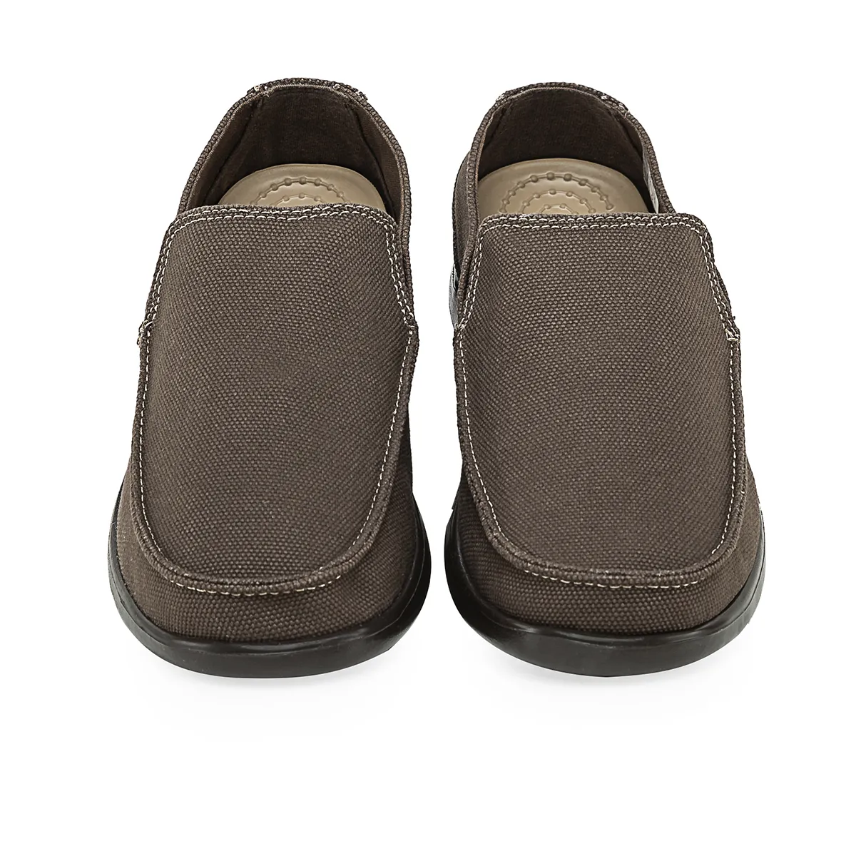 Mocasin Crocs Santa Cruz Clean Cut Loafer Marron