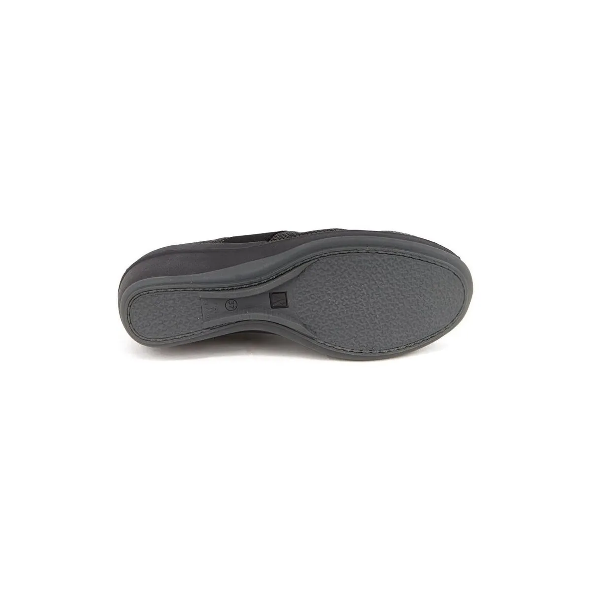 MOCASIN  RUBI PIEL NEGRA