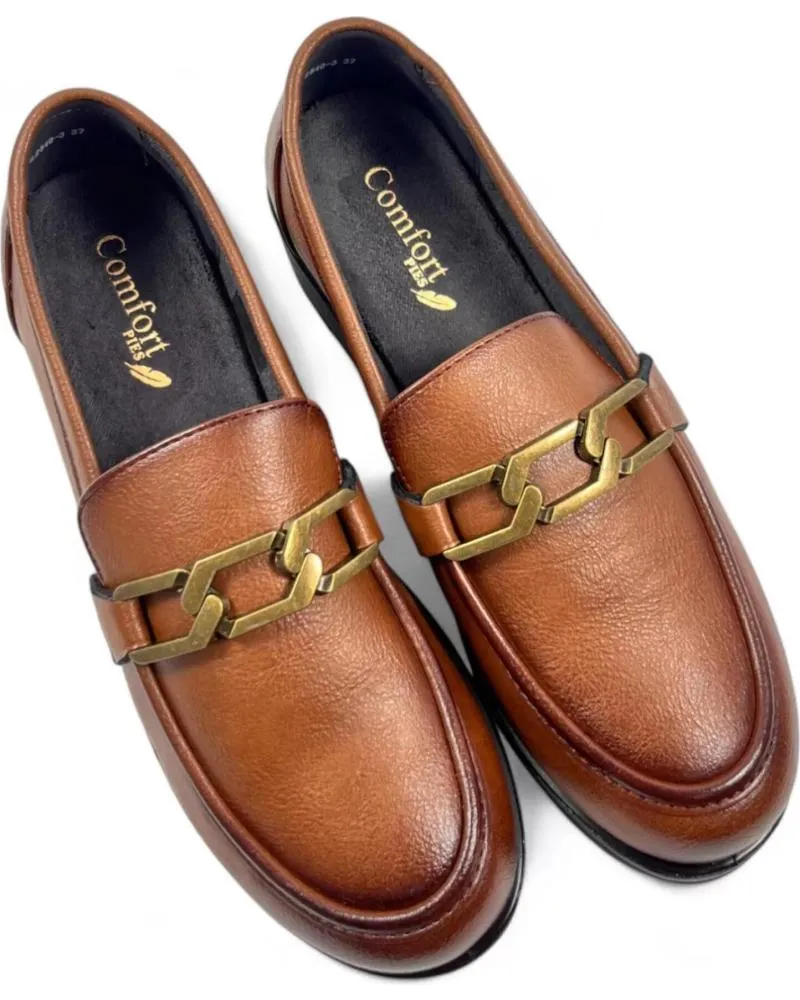 Mocasines TIMBOS  de Mujer MOCASIN CUNA TRAVILLA PALA MUJER CUERO 130449  MARRóN