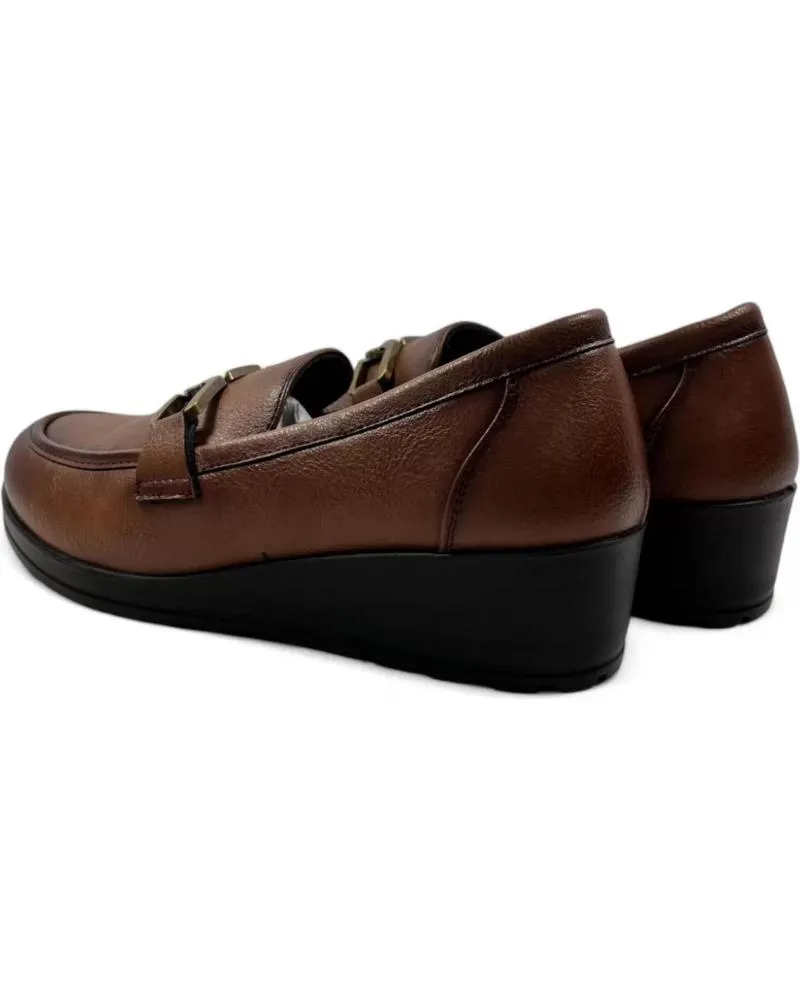 Mocasines TIMBOS  de Mujer MOCASIN CUNA TRAVILLA PALA MUJER CUERO 130449  MARRóN