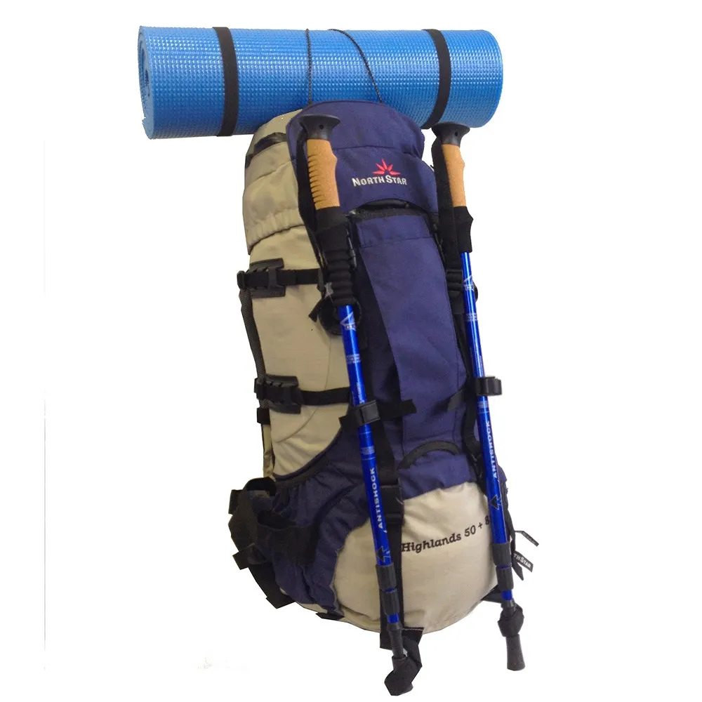 Mochila de trekking Horth Star HIGHLANDS 50 + 8
