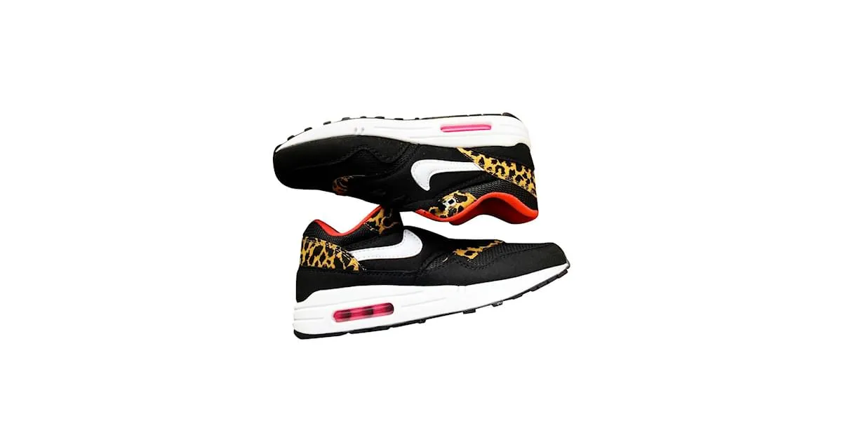 Nike zapatillas Estampado de leopardo 