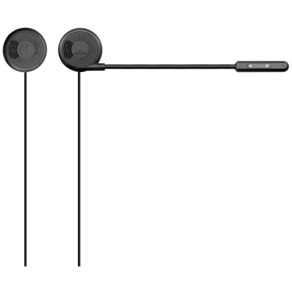 NOX N130 Klint Matt Black Red + Kit Bluetooth Lokui K10 