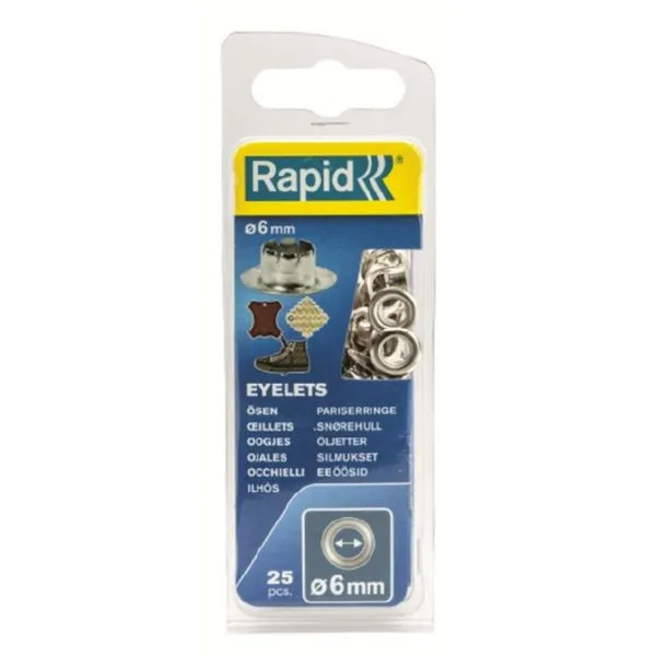 OJAL FIJ CUERO RAPID CON BOTADOR ACERO RAPID 25 PZ 5000410