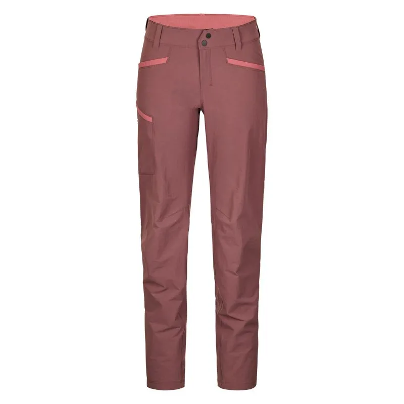 Pantalones de senderismo para mujer Ortovox Pelmo Pant (Mountain rose)