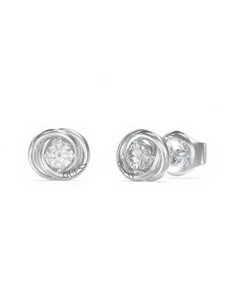 Pendientes Guess Mujer Perfect botón Acero