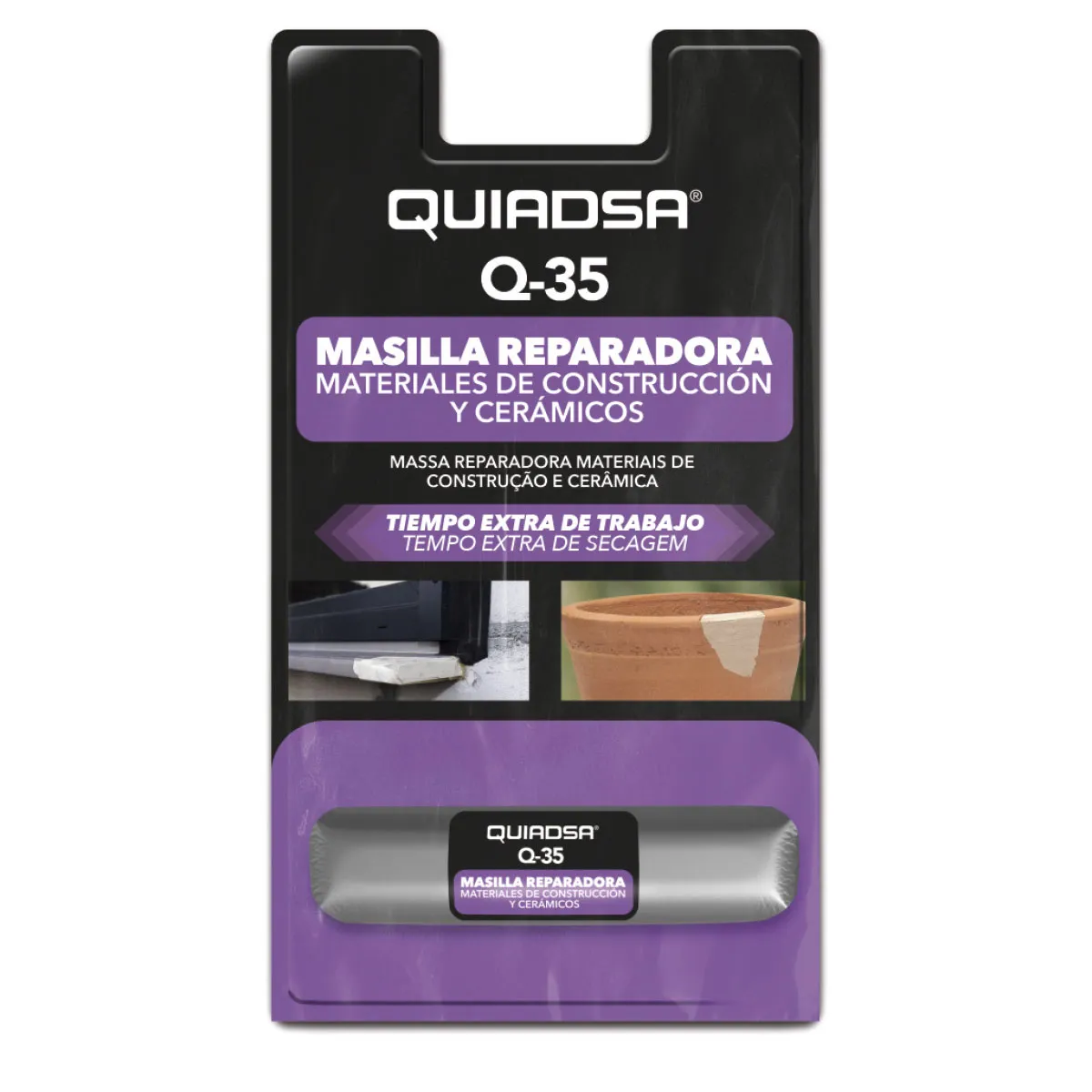 QUIADSA Q35  MASILLA REPARADORA MATERIALES DE CONTRUCCIóN