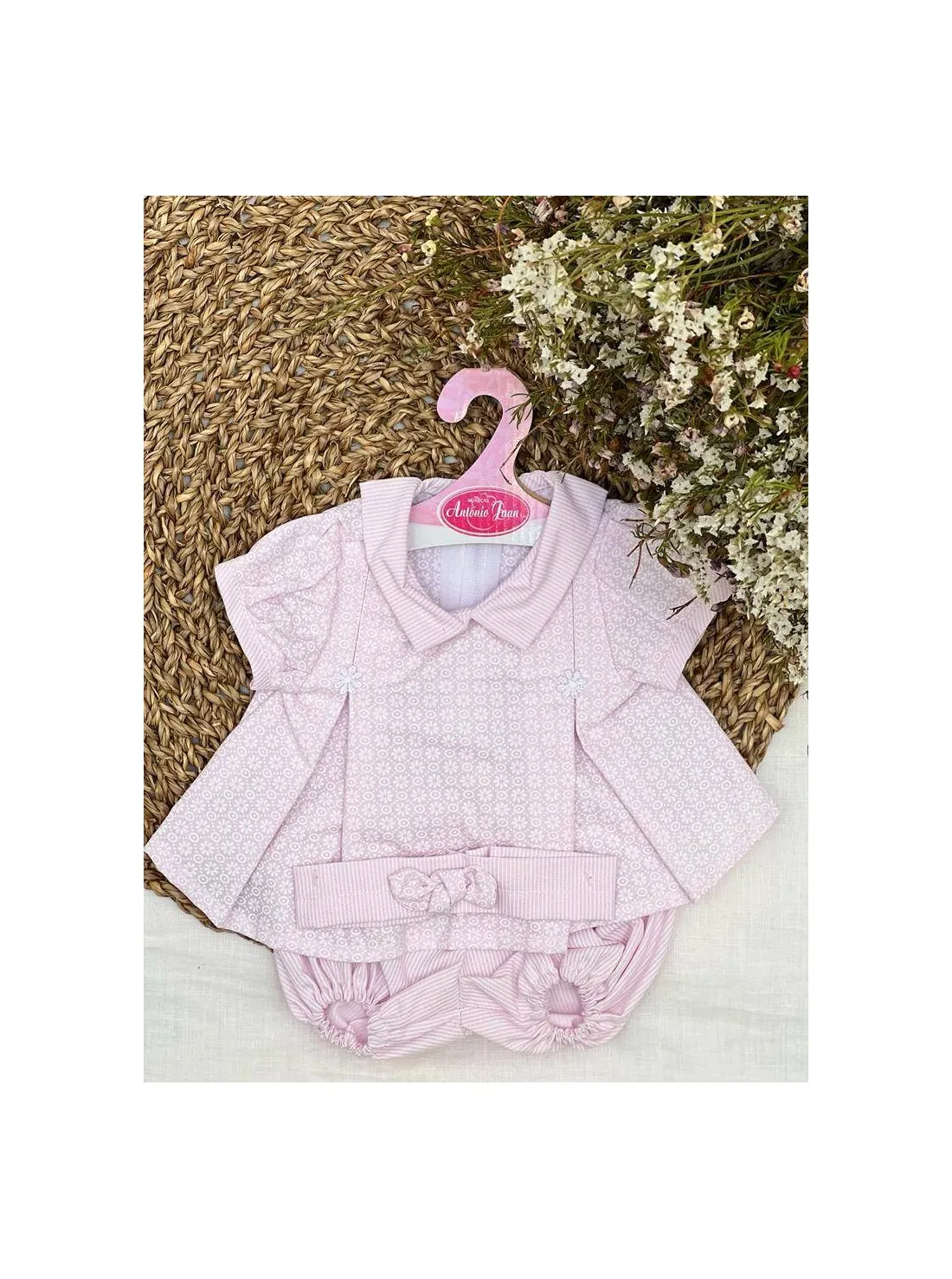ROPA MUñECAS ANTONIO JUAN VESTIDO ROSA  MUñECAS ANTONIO JUAN