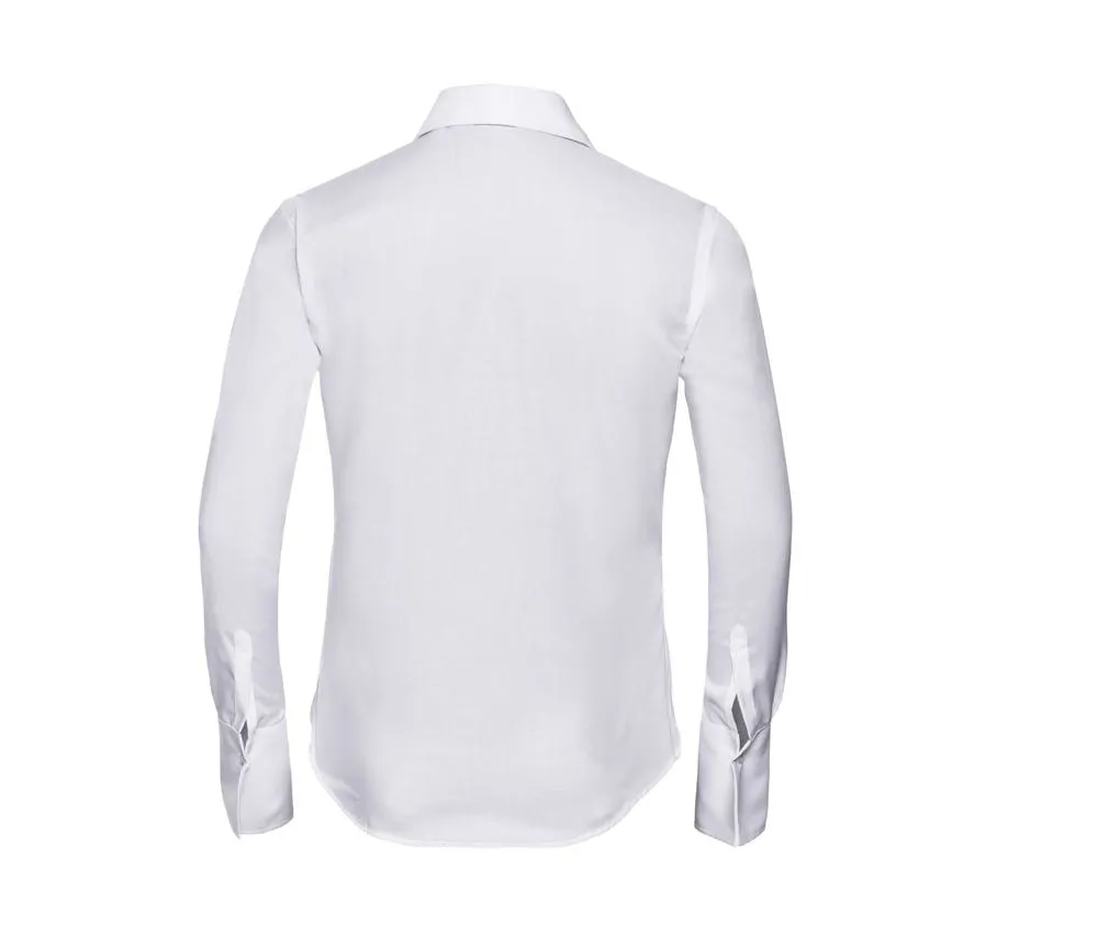 RUSSELL COLLECTION JZ56F  CAMISA MANGA LARGA ULTIMATE NONIRON  BLANCO