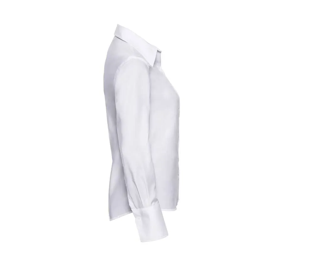 RUSSELL COLLECTION JZ56F  CAMISA MANGA LARGA ULTIMATE NONIRON  BLANCO