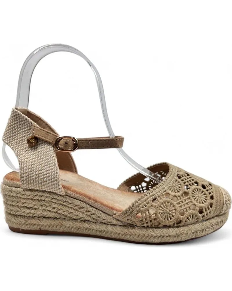 Sandalias TIMBOS  de Mujer SANDALIA CUNA ESPARTO MUJER 129476  BEIGE