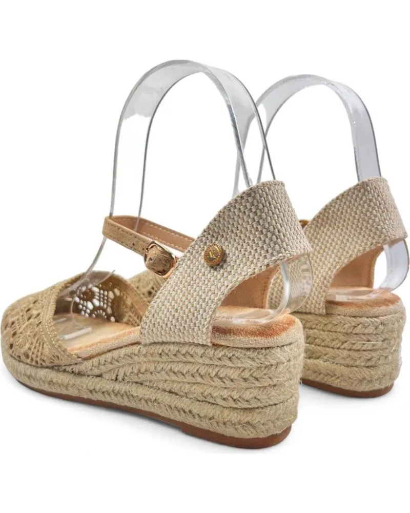 Sandalias TIMBOS  de Mujer SANDALIA CUNA ESPARTO MUJER 129476  BEIGE