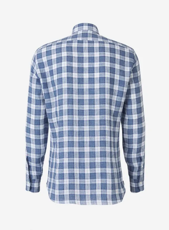 Santa Eulalia Camisa Cuadros Lino