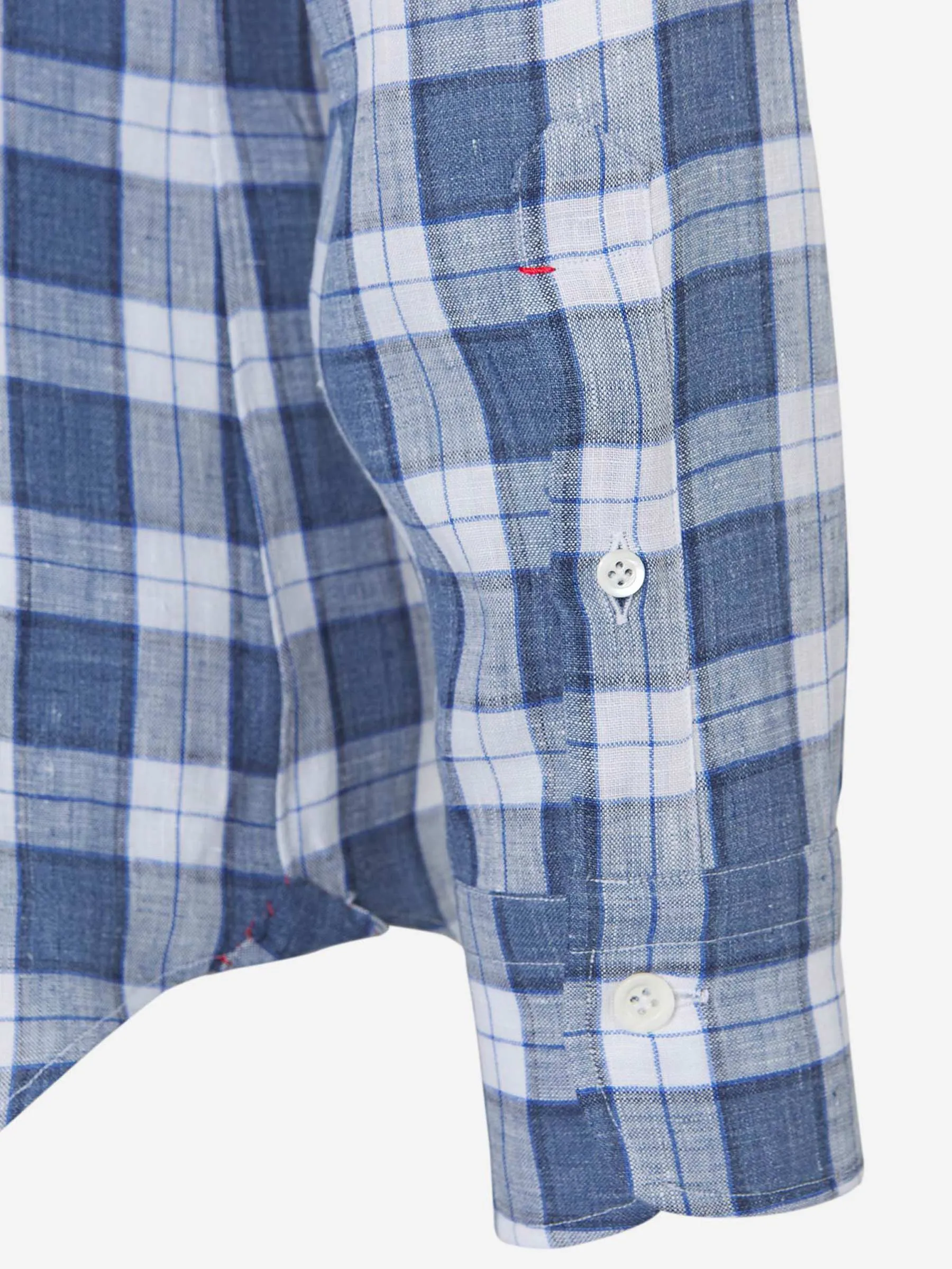 Santa Eulalia Camisa Cuadros Lino