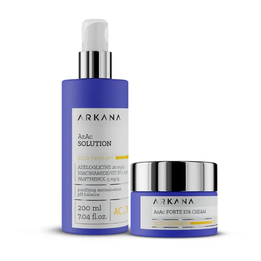 SET AZAC CREAM + SOLUTION  ARKANA