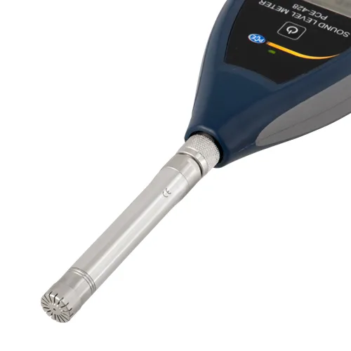 SONóMETRO PCE430, CLASE 1 (HASTA 136 DB), CON CALIBRADOR + CERTIFICADO ISO