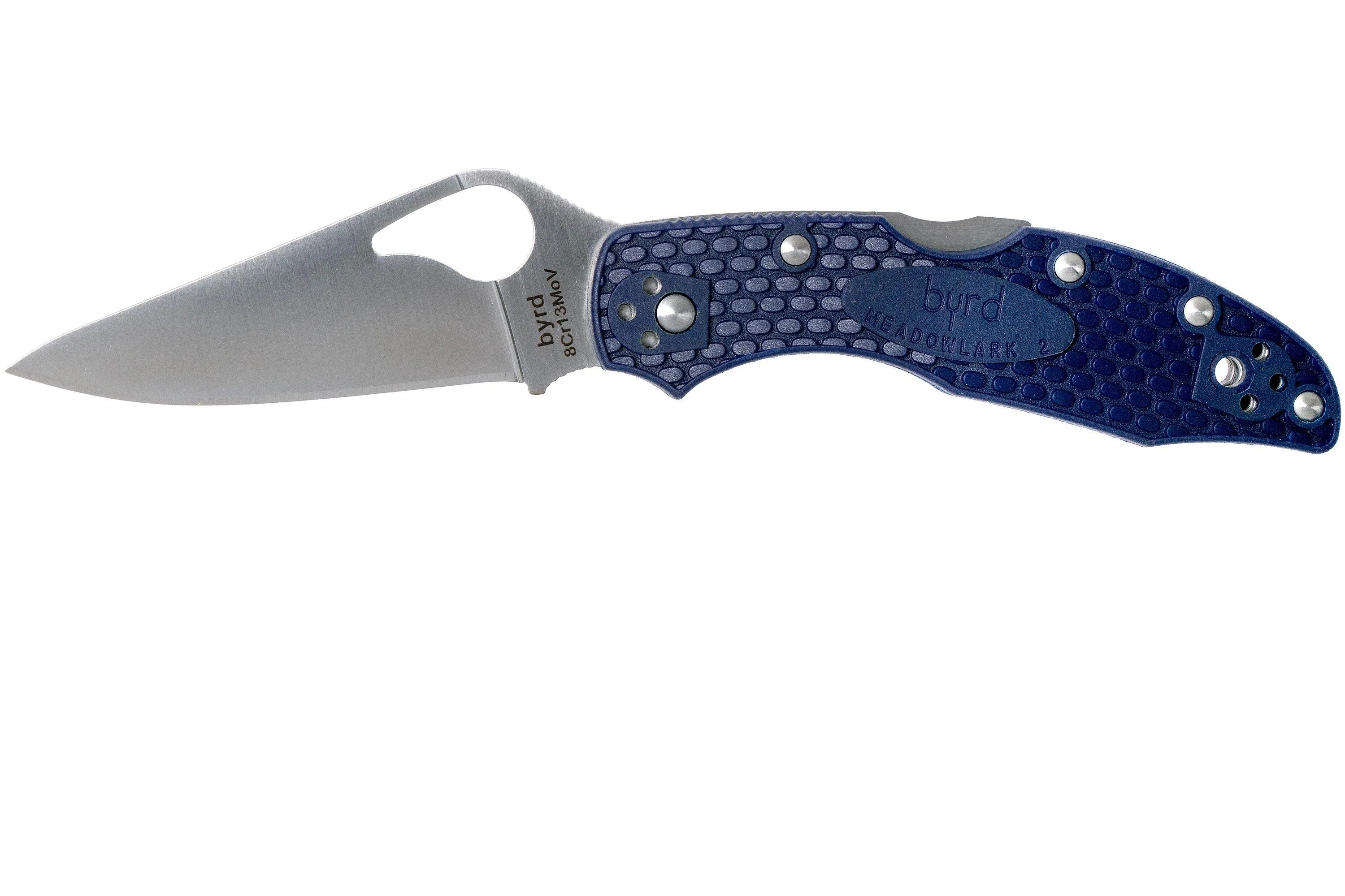 Spyderco Byrd Meadowlark 2 azul BY04PBL2 navaja