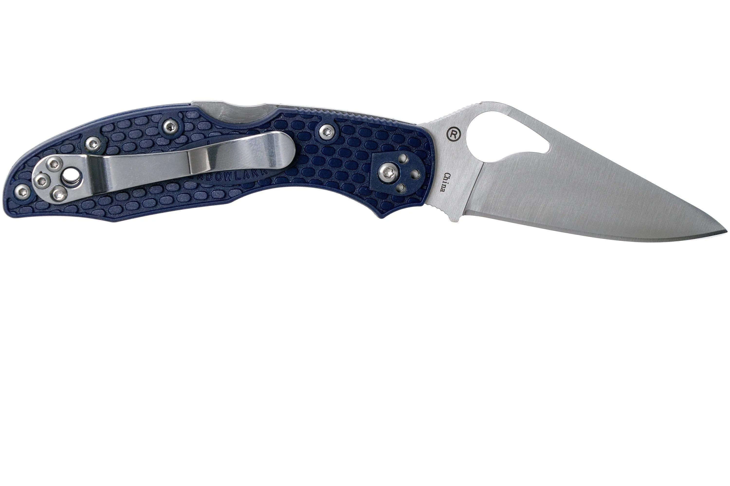 Spyderco Byrd Meadowlark 2 azul BY04PBL2 navaja