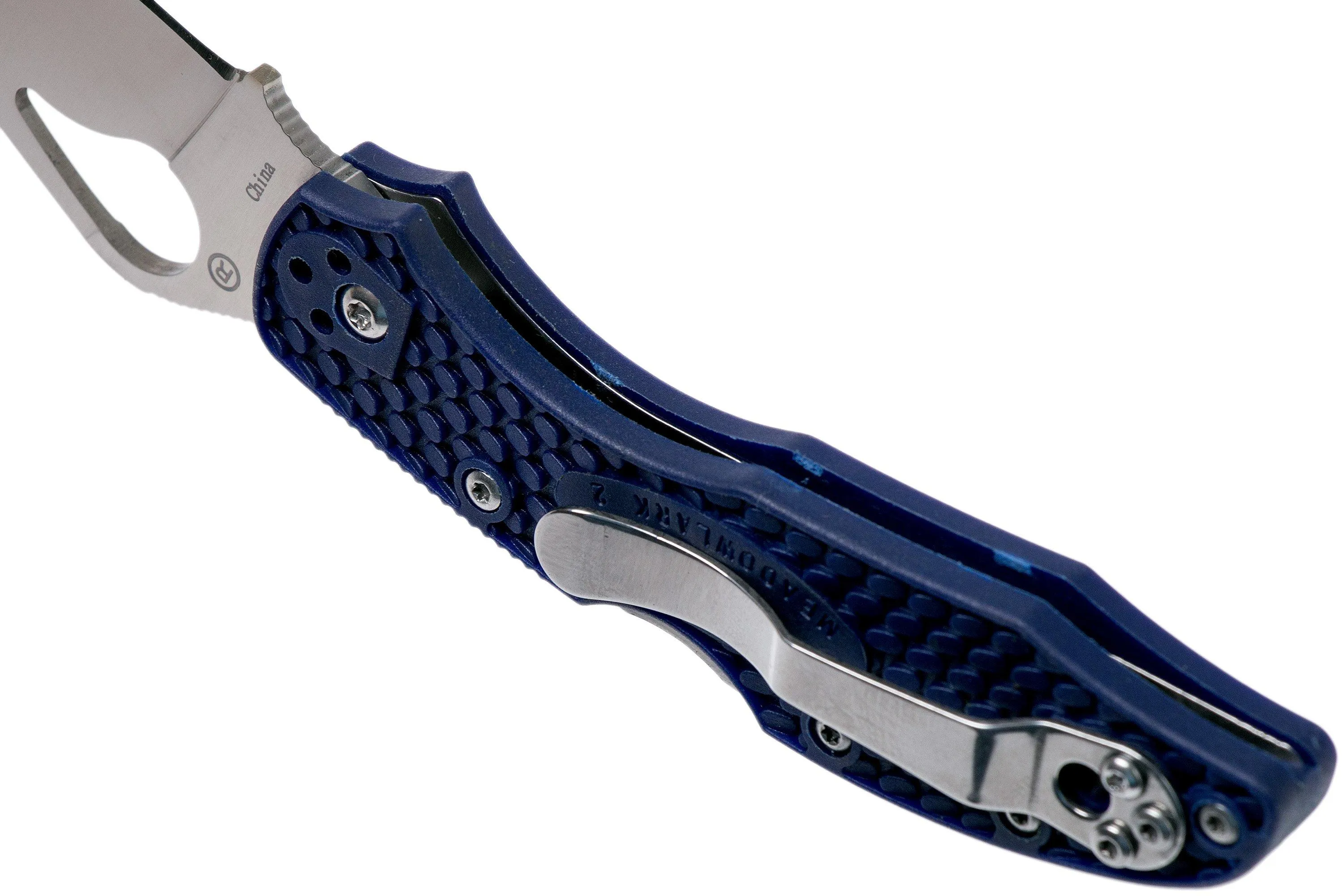 Spyderco Byrd Meadowlark 2 azul BY04PBL2 navaja