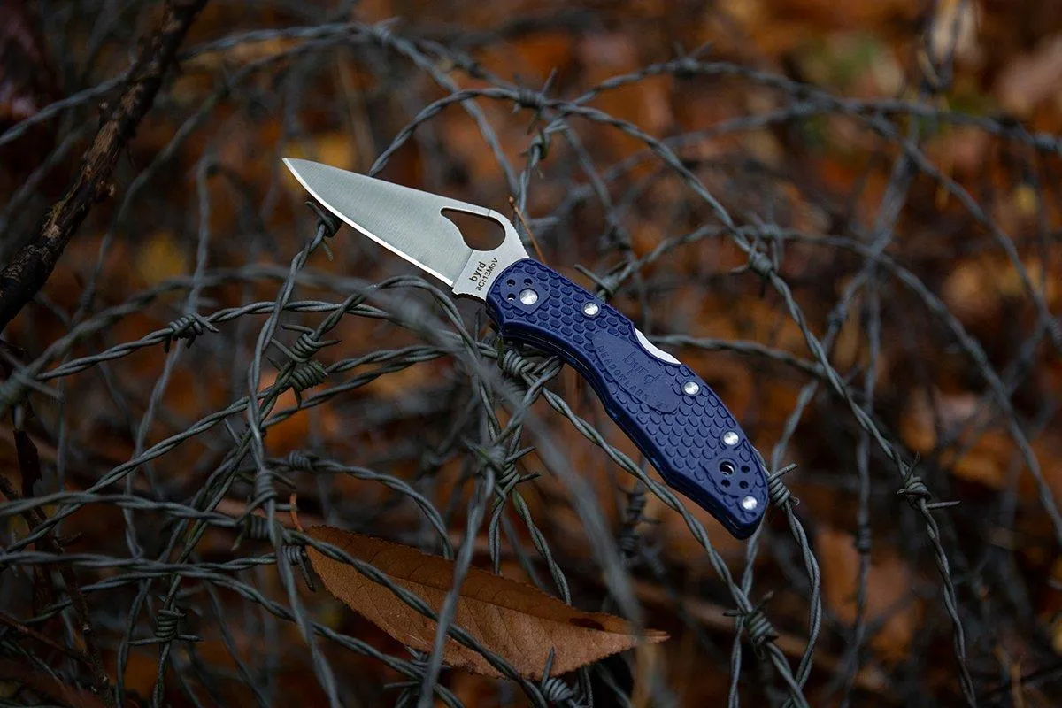 Spyderco Byrd Meadowlark 2 azul BY04PBL2 navaja
