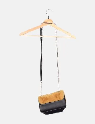 Stradivarius Bolso bicolor combinado