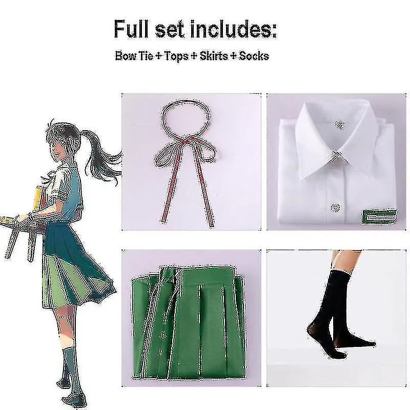 Suzume No Tojimari Cosplay Anime Iwato Suzume Costume Jk Skirt Shirt Uniform Casual Wear Halloween Costumes Christmas Party Gift