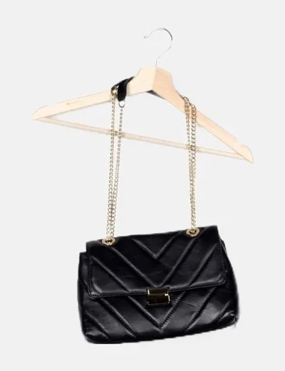Taranko Bolso de hombro negro acolchado