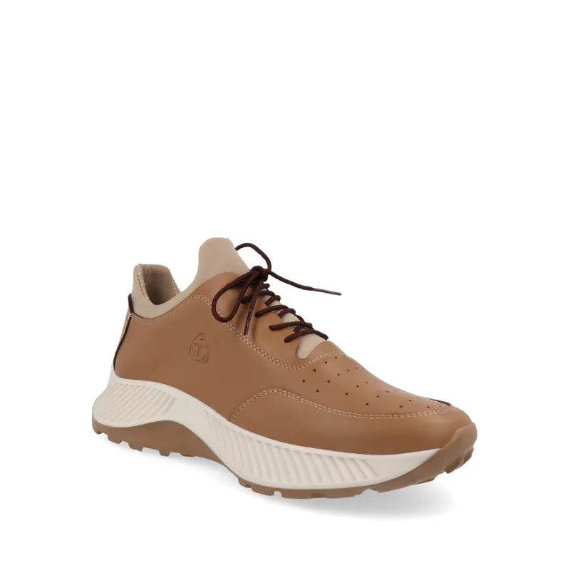 Tenis Casual Trender color Camel para Hombre