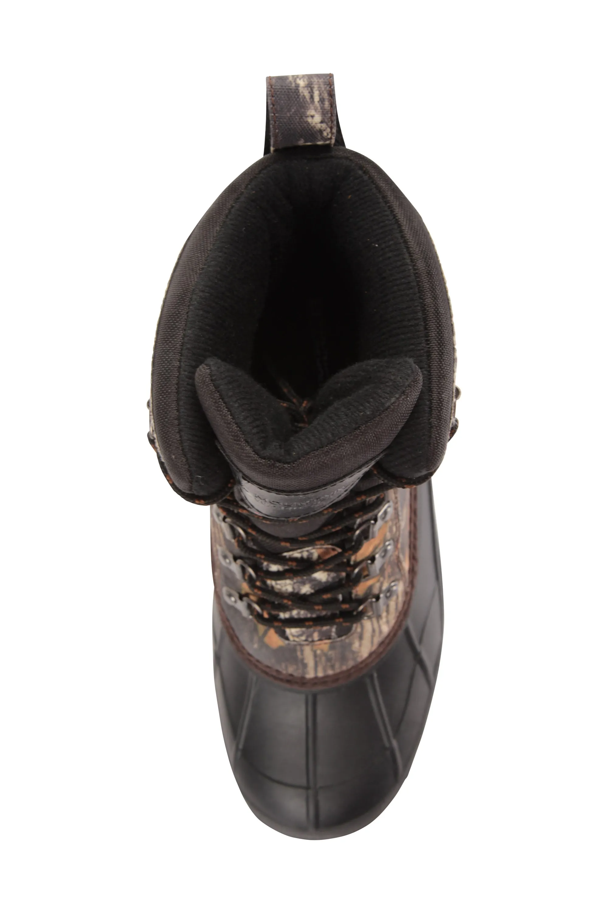 Woodland botas de nieve de camuflaje para hombre
