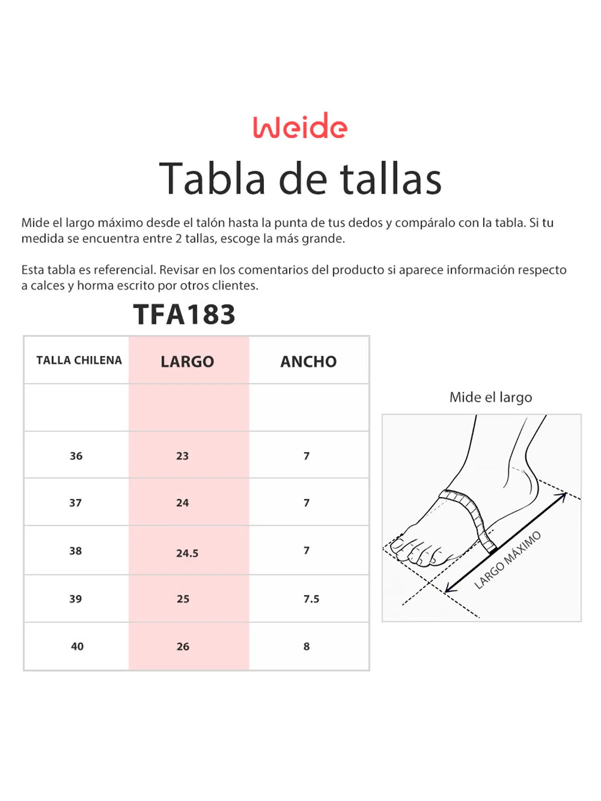 Zapatilla Mujer Dorotea Negro Weide