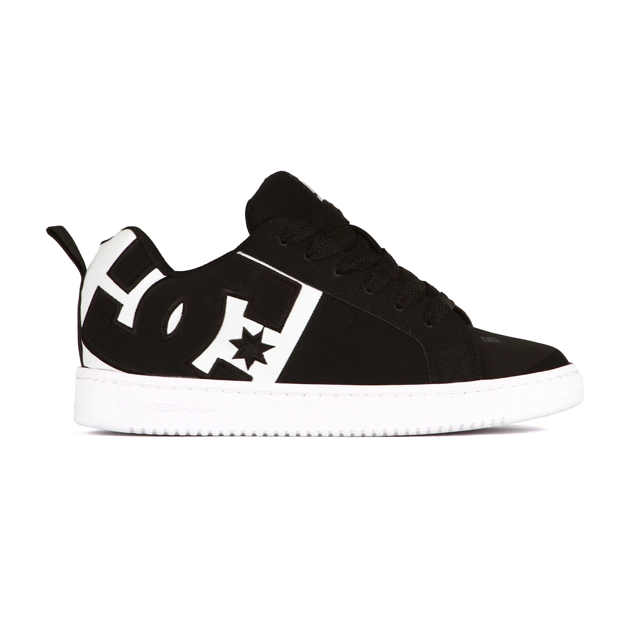 Zapatillas Dc Court Graffik Sq SS Negro Blanco