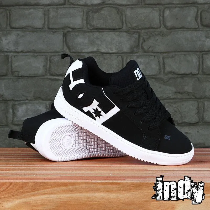 Zapatillas Dc Court Graffik Sq SS Negro Blanco