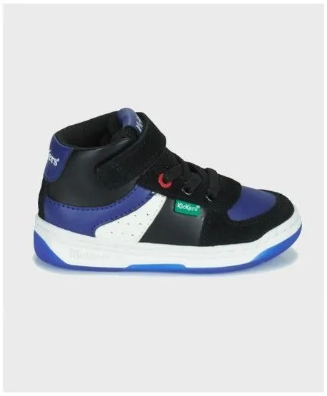 Zapatillas KICKERS Kickalien Niño Azul Negro