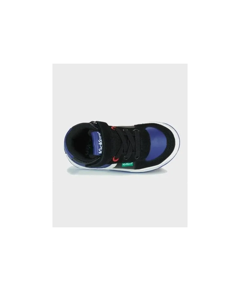 Zapatillas KICKERS Kickalien Niño Azul Negro