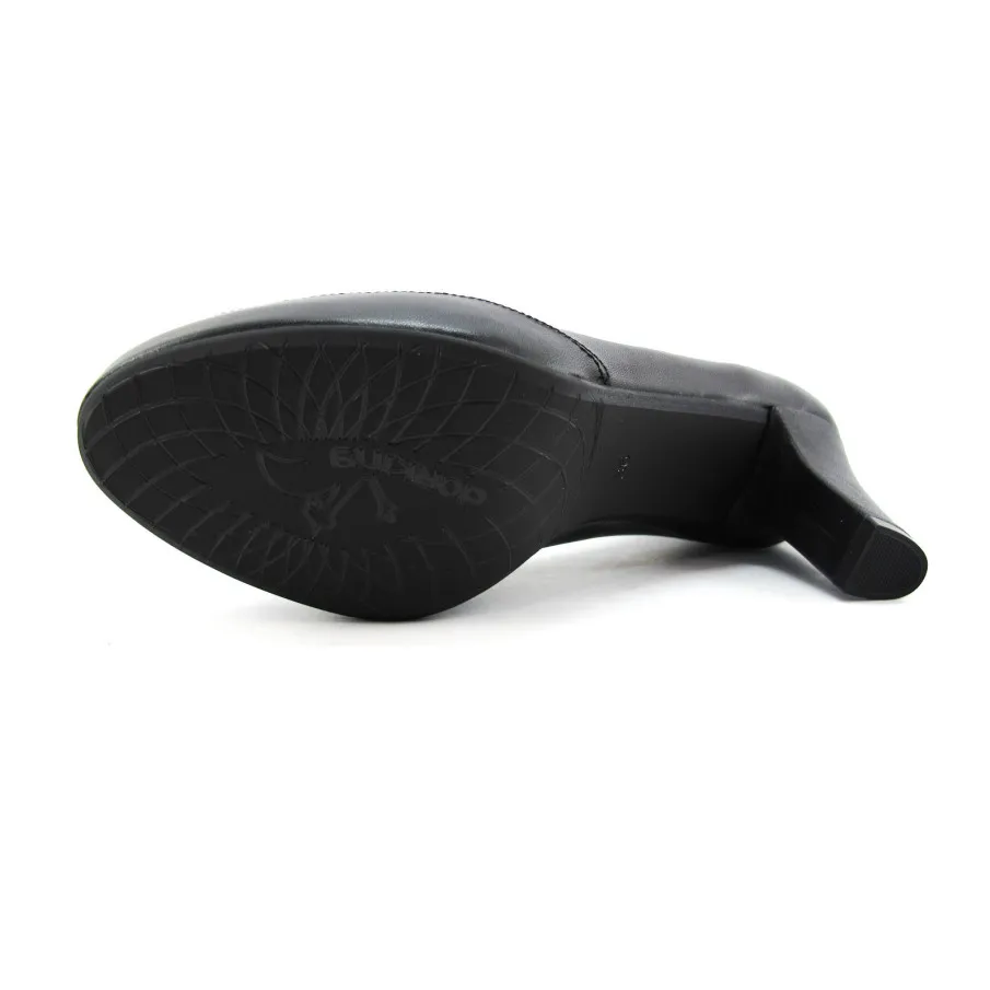 ZAPATO SALON DORKING BY FLUCHOS DE MUJER COLOR NEGRO. ENVIO Y CAMBIO GRATUITO