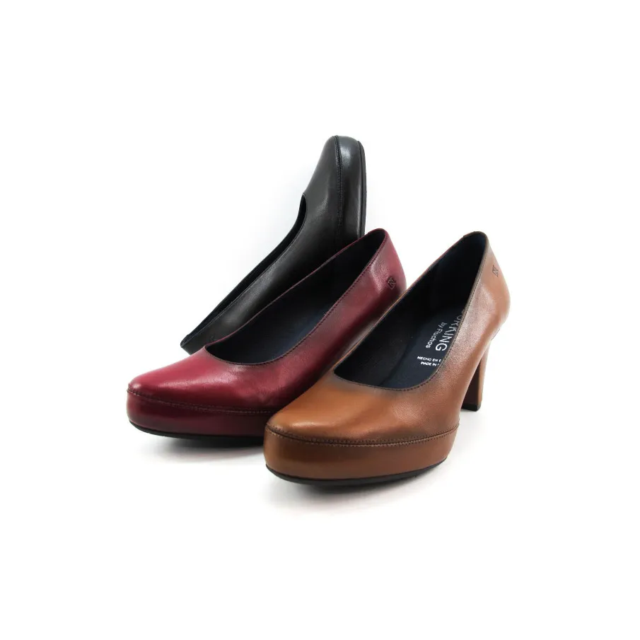 ZAPATO SALON DORKING BY FLUCHOS DE MUJER COLOR NEGRO. ENVIO Y CAMBIO GRATUITO